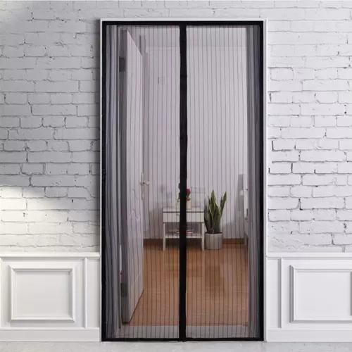 Samozamykająca moskitiera na drzwi - 100 x 210 cm