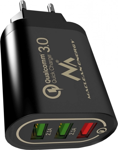 Trzy porty USB do jednoczesnego ładowania