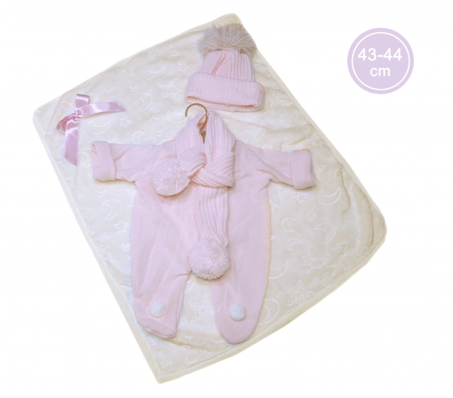 Llorens M843-16 zestaw dla lalki niemowlaka NEW BORN rozmiar 43-44 cm