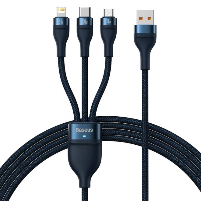 Kabel ładujący Baseus 3w1 z szybkim ładowaniem