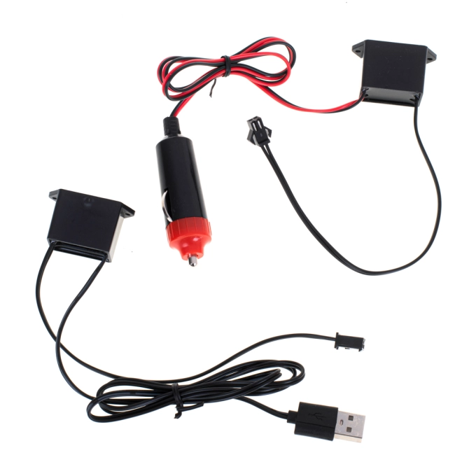 Dwie opcje zasilania: USB i 12 V