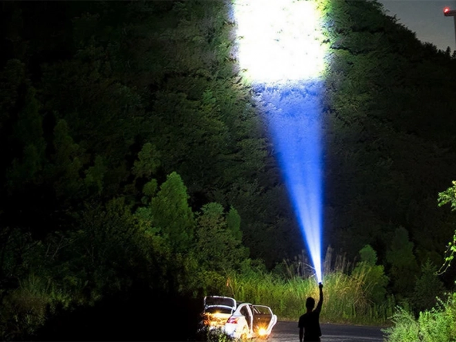 Ładowalny reflektor LED campingowy