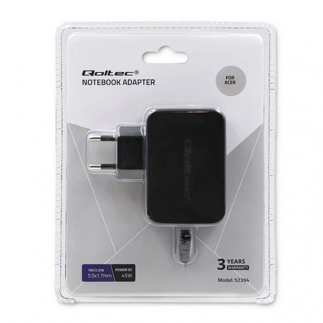 Zasilacz do Acer 45W 19V 2.37A