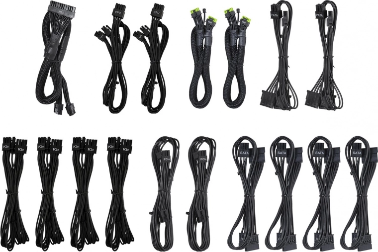 W pełni modułowe okablowanie dla czystego zestawu