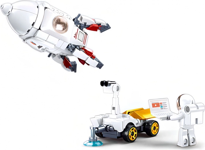 Ruchome figurki astronautów