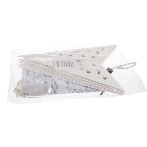 Świecąca papierowa gwiazda LED 50 cm