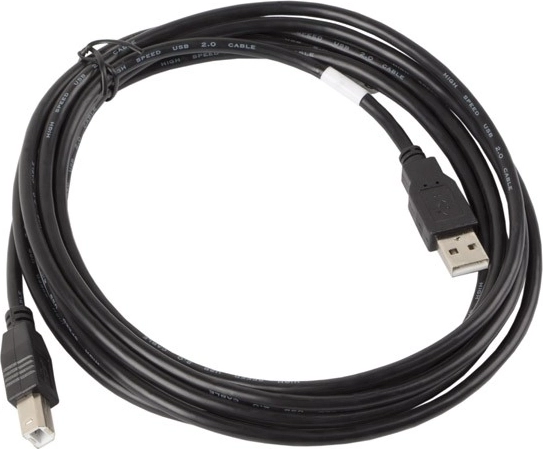 kabel USB 2.0 AM–BM 1,8 m czarny