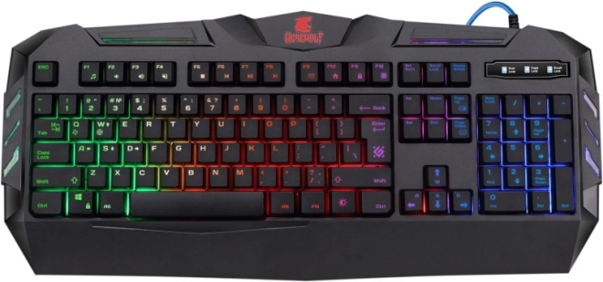 Klawiatura gamingowa Defender Werewolf GK-120DL z przełącznikami membranowymi i podświetleniem