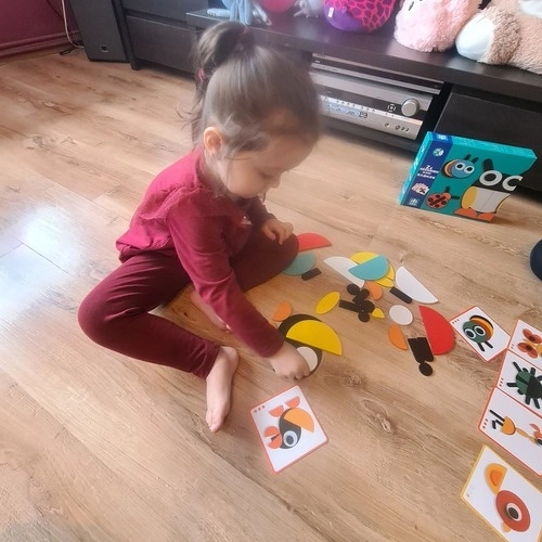 Drewniane puzzle Kruzzel 22426