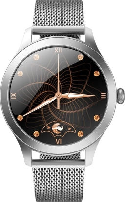 inteligentny zegarek fit fw42 srebrny