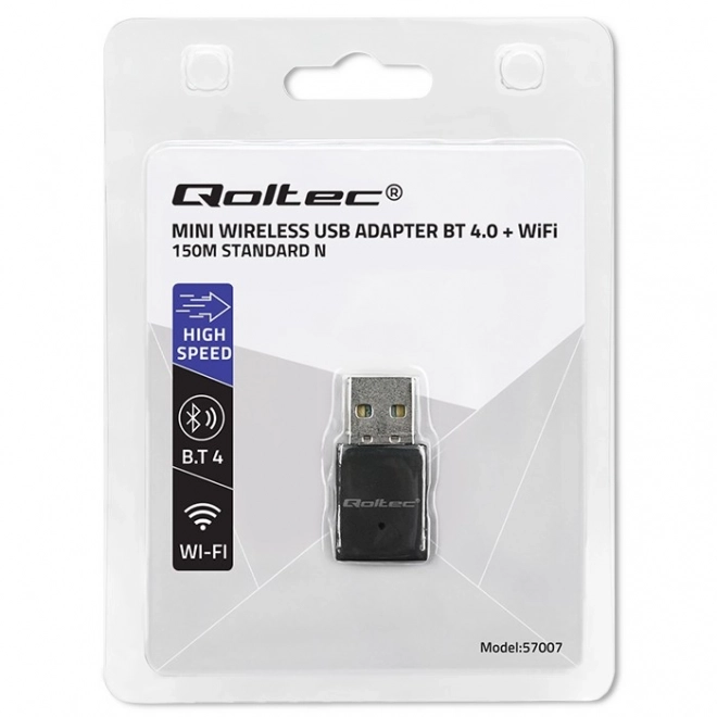 Bezprzewodowy mini adapter Wi-Fi i Bluetooth 4.0 USB