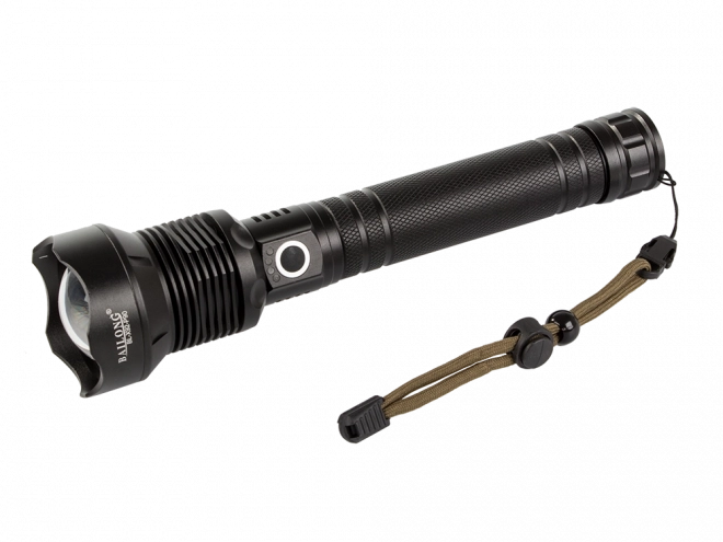 Wojskowa taktyczna latarka z Cree LED XHP90 Zoom Balong