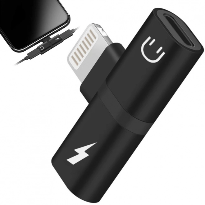Adapter Lightning dla iPad i iPhone 2 w 1