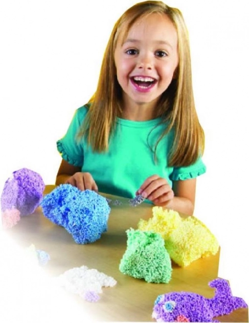 PlayFoam® Plastelina kulkowa 4 kolory na karcie 19,5x27x3cm