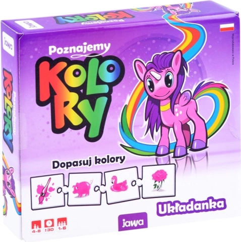 Jawa Edukacyjna gra dla przedszkolaków Poznajemy kolory