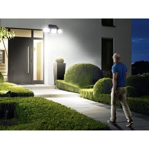 Solarná lampa ogrodowa 180 LED z czujnikiem ruchu i zmierzchu