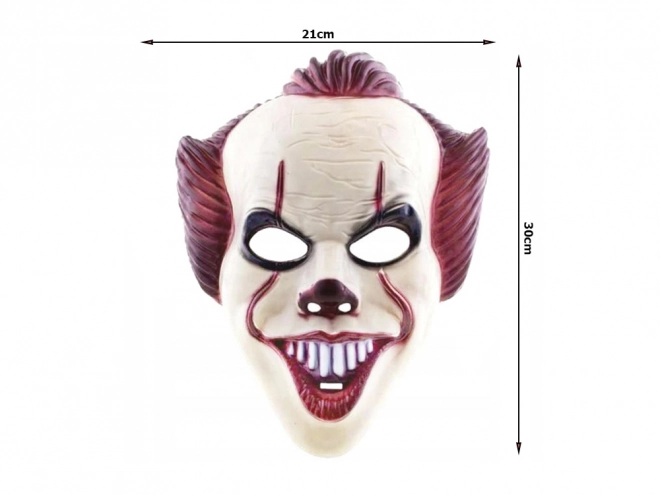 Halloweenowa maska klauna Pennywise