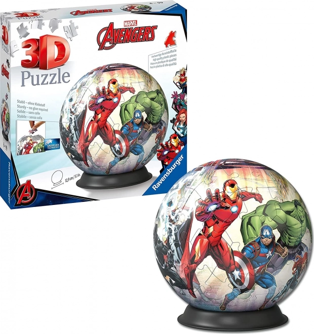 Puzzle-Ball Marvel: Avengers 72 kawałki