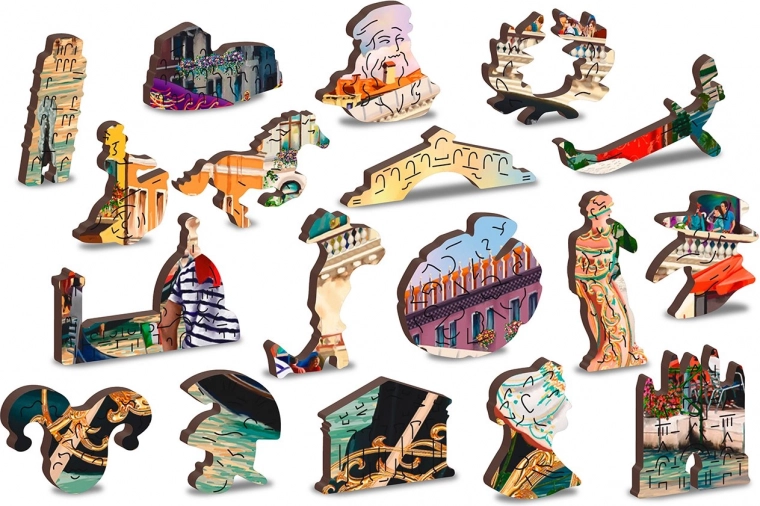 Unikalnie kształtowane elementy z laserowymi detalami