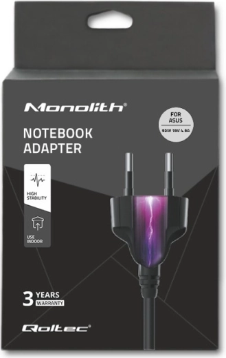 Stabilna moc 90 W dla laptopów ASUS