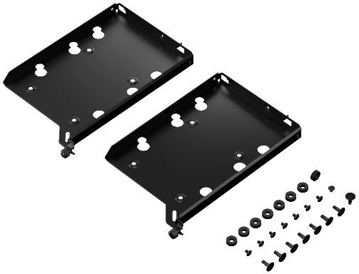 Dwie kieszenie na dyski 3,5" i 2,5"