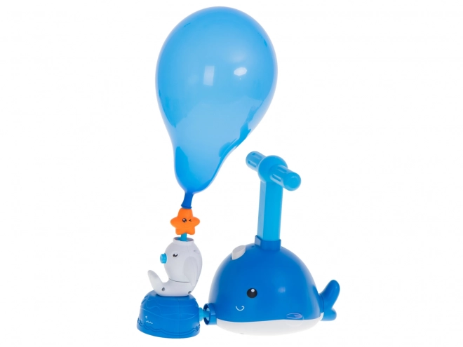 Aerodynamiczny wyrzutnik baloników - delfin