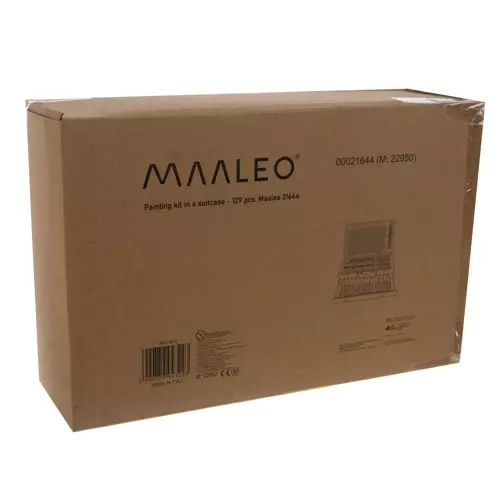 Zestaw malarski w walizce - 128 sztuk Maaleo 21644