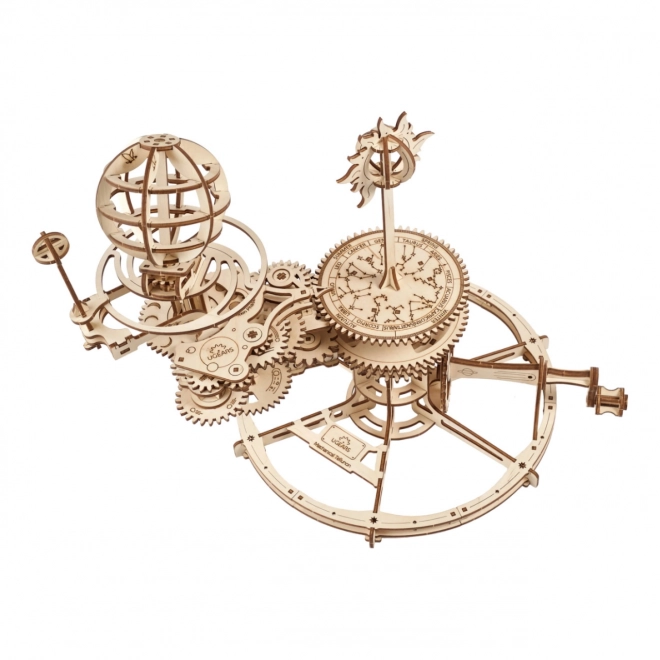 Ugears 3D drewniane mechaniczne puzzle Tellurium