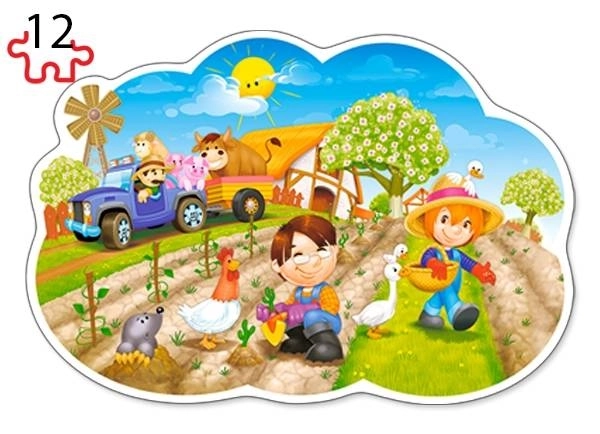 Puzzle Cztery pory roku dla dzieci