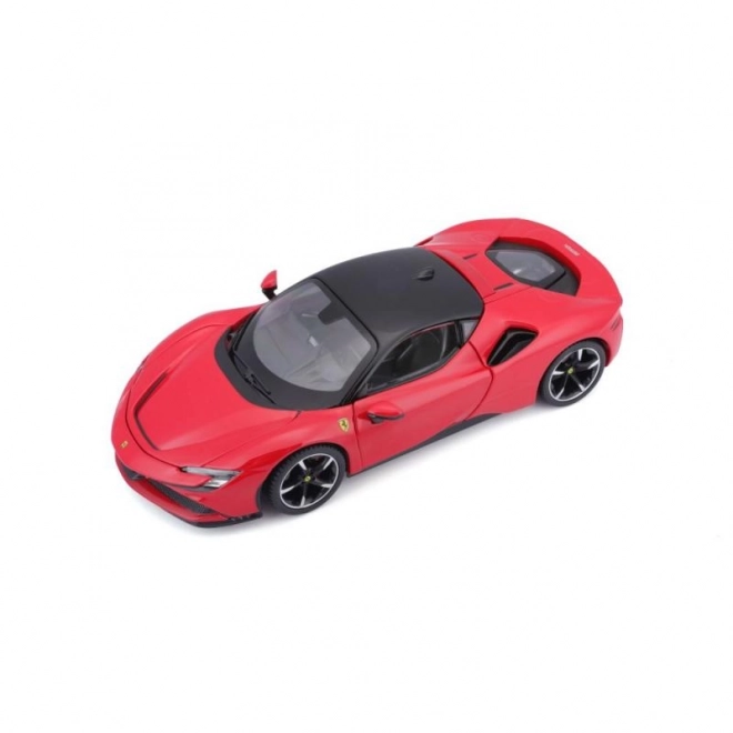 Bburago 1:24 Ferrari Top SF90 Stradale Czerwony