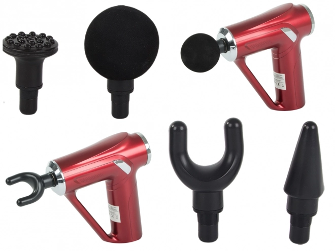 Silna pistolet masujacy z 4 nasadkami