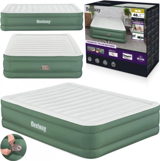 Bestway Samopompujący Podwójny Materac Dmuchany 203x152x46 cm