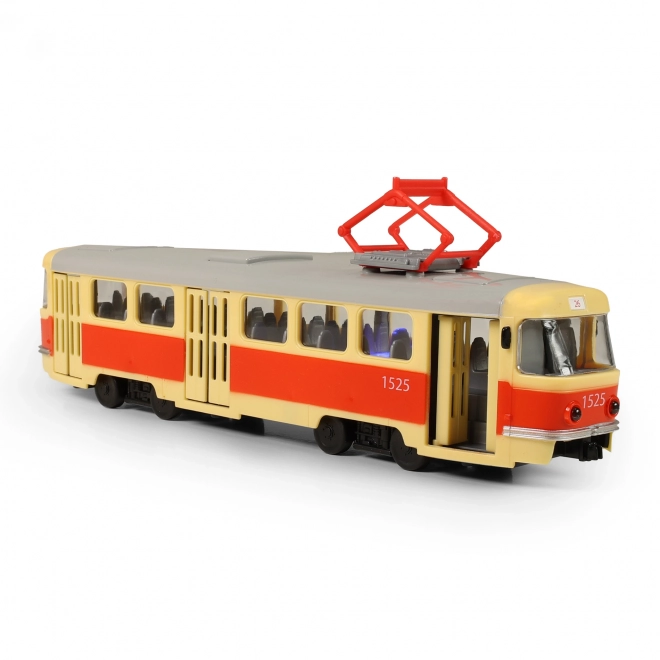 Tramwaj ogłaszający przystanki