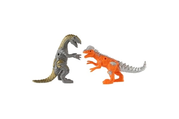 Dinozaur/Smok 8 szt. plastik 14-17 cm w woreczku 22x35x7 cm