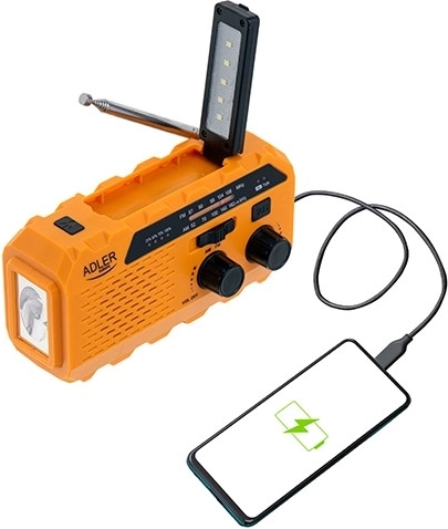 Radio FM/AM i powerbank w jednym