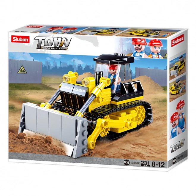 Sluban Town Budowniczy M38-B0802 Buldozer