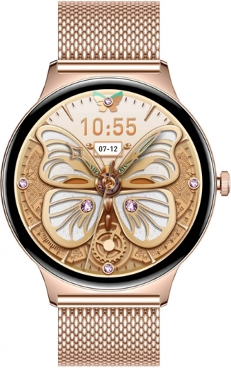 Luksusowy złoty design i wyświetlacz AMOLED