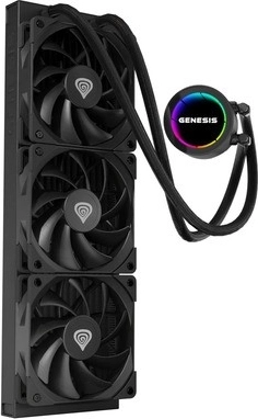 Radiator 360 mm i wentylatory do 80 CFM