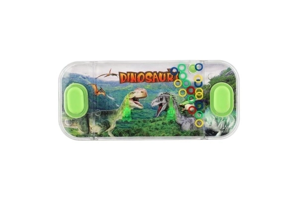 Wodna gra łamigłówka 15,5x7cm plastik dinosaura 4 rodzaje 24szt w pudełku