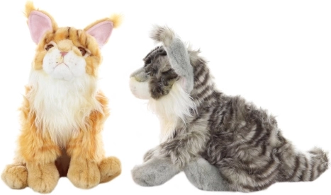 Pluszowy kot maine coon 37 cm eco-friendly