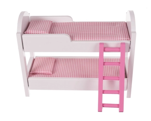 Drewniany domek dla lalek z wyposażeniem 90 cm