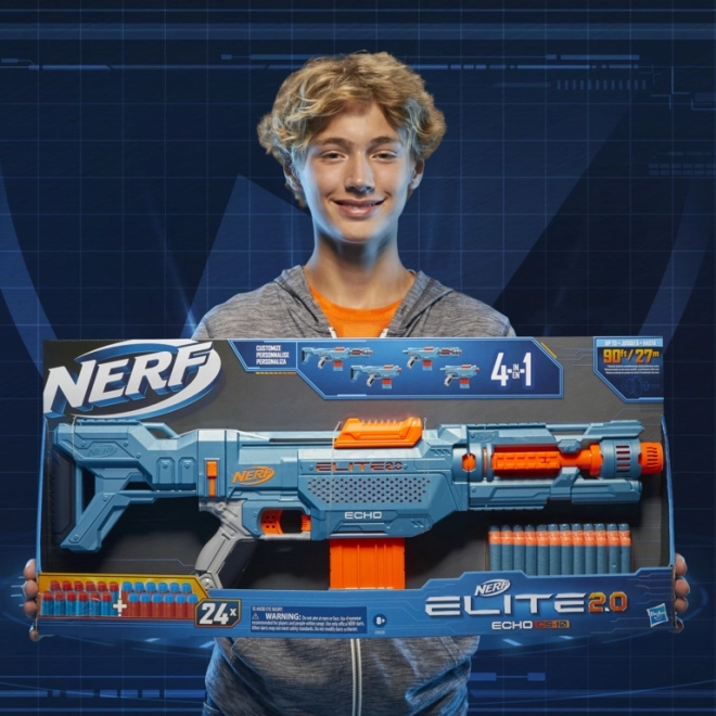 Pistolet Nerf Echo CS-10 z akcesoriami