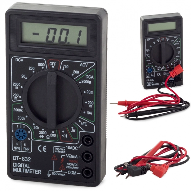 Cyfrowy multimetr z wyświetlaczem LCD