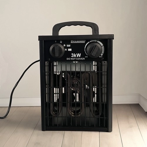 Elektryczny grzejnik z wentylatorem Kaminer 24361
