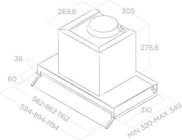 Łatwy montaż pod szafką