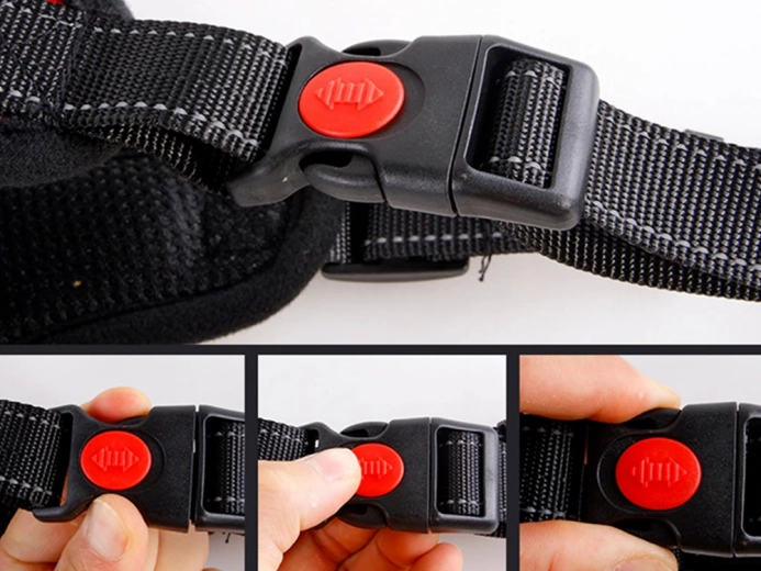 Klamra bezpieczeństwa z blokadą przeciw przypadkowemu odpięciu