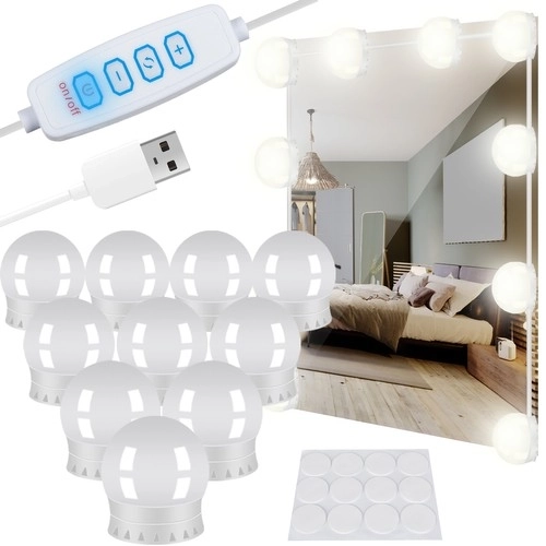 Lampy LED do lustra/toaletki - 10 szt.