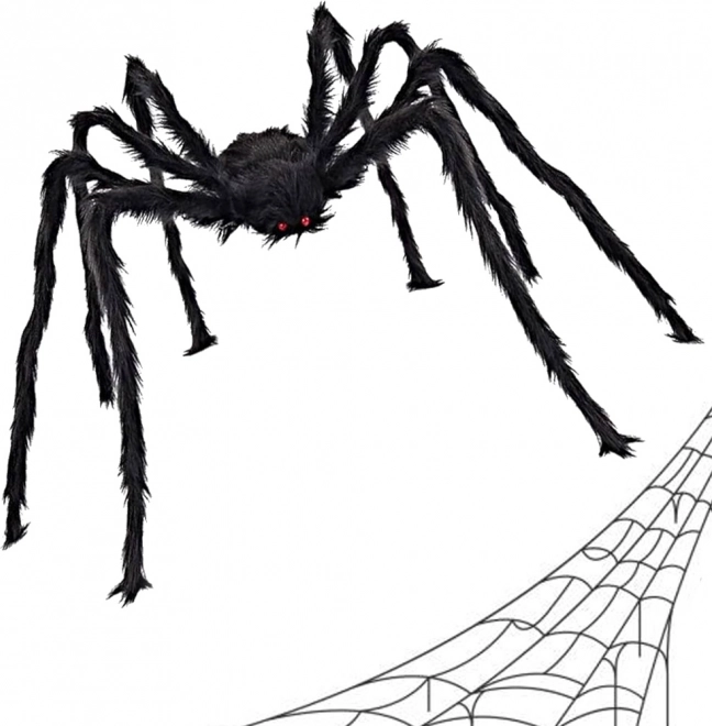 Ogromna dekoracja pająk na Halloween