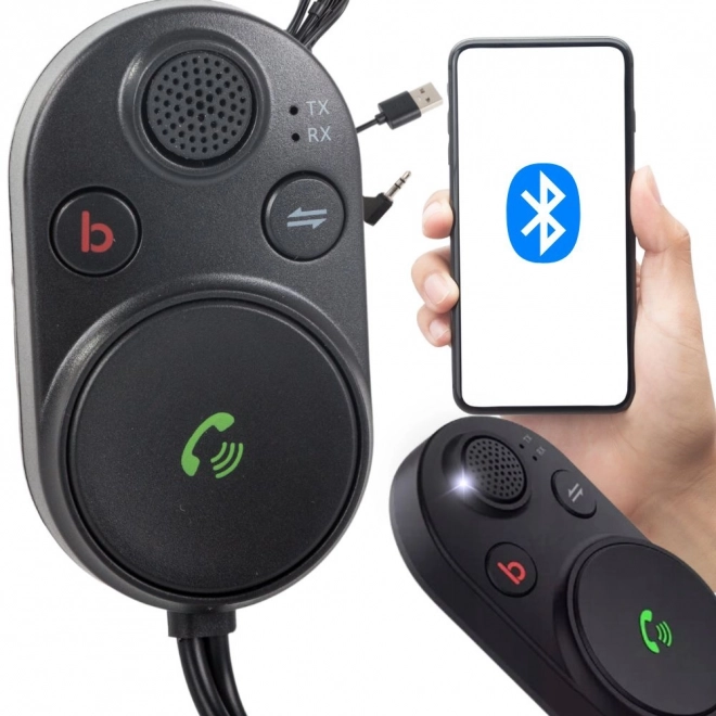 Adapter Bluetooth do auta z bass boostem