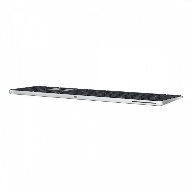 Magic Keyboard z Touch ID i klawiaturą numeryczną dla Mac z czipem Apple, czarne klawisze